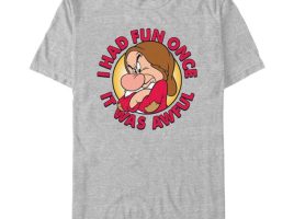 Grumpy T-Shirt for Adults – Snow White and the Seven Dwarfs available online for purchase