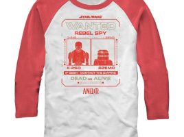 K-2S0 and B2EMO Raglan Tee for Adults – Star Wars Andor is now available
