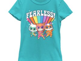 SuperKitties ”Fearless!” T-Shirt for Kids has hit the shelves for purchase