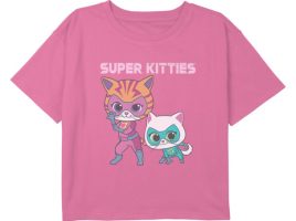 Ginny and Bitsy T-Shirt for Kids – SuperKitties is now available
