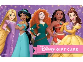 Disney Princess Disney Gift Card eGift – Rapunzel Jasmine Merida Moana and Belle is here now Disney Princess Disney Gift Card eGift – Rapunzel Jasmine Merida Moana and Belle is here now