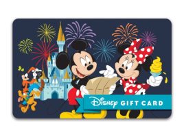 Fireworks Fantasy Disney Gift Card here now
