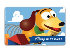 Slinky Dog Disney Gift Card – Toy Story has hit the shelves