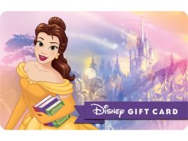 Belle Disney Gift Card – Beauty and the Beast – Buy It Today!