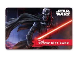 Darth Vader Disney Gift Card – Star Wars now out