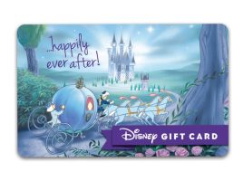 Cinderella ”Happily Ever After” Wedding Disney Gift Card available online
