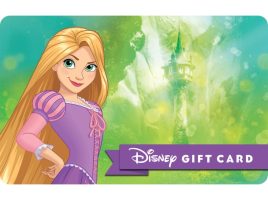 Rapunzel Disney Gift Card – Tangled now available online