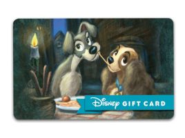 Lady and the Tramp Disney Gift Card – Buy It Today!