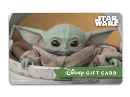 Grogu Disney Gift Card – Star Wars The Mandalorian available online for purchase