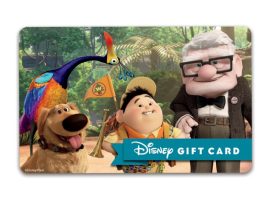 Up Disney Gift Card is now out for purchase