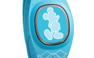 Mickey Mouse Silhouette MagicBand+ – Blue is now available