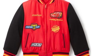 Lightning McQueen Varsity Jacket for Kids – Cars – Personalized available online