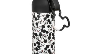 Mickey Mouse 21 oz. Stainless Steel Water Bottle with Carabiner now available