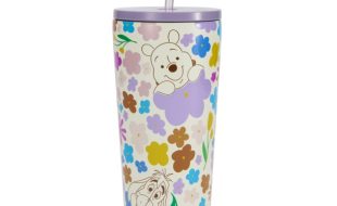 Winnie the Pooh and Pals 22 oz. Stainless Steel Tumbler with Straw now available