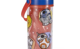Droids 10 oz. Color-Changing Water Bottle with Built-In Straw and Handle – Star Wars has hit the shelves for purchase