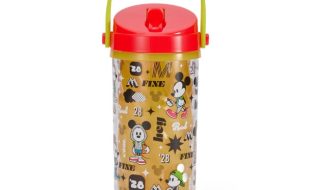 Mickey Mouse 10 oz. Color-Changing Water Bottle with Built-In Straw and Handle now out for purchase