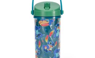 Stitch 10 oz. Color-Changing Water Bottle with Built-In Straw and Handle – Lilo & Stitch now out