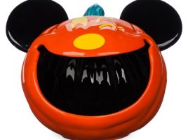 Mickey Mouse Jack-o’-Lantern Halloween Candy Bowl – Buy Online Now