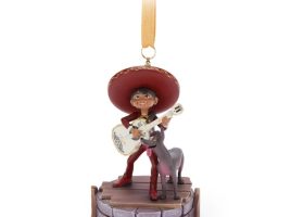 Miguel and Dante Singing Living Magic Sketchbook Ornament – Coco was released today