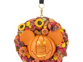 Mickey Mouse Jack-o’-Lantern Wreath Halloween Ornament has hit the shelves