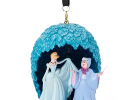 Cinderella and Fairy Godmother Sketchbook Ornament is now available online
