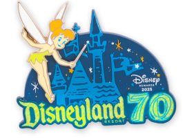 Tinker Bell Pin – Disneyland 70th Anniversary – Disney® Visa® Cardmember Exclusive 2025 – Limited Release – Buy Now