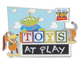 Toy Story Alien and Slinky Dog Pin now available for purchase