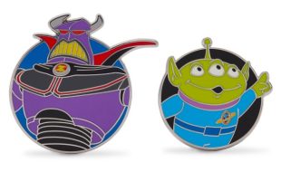 Zurg and Toy Story Alien Pin Set now out for purchase