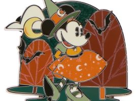 Minnie Mouse Halloween Pin is available online