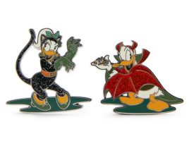 Donald Duck and Daisy Duck Halloween Pin Set has hit the shelves