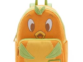 Orange Bird Loungefly Mini Backpack is now available for purchase