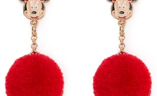 Minnie Mouse Pom Pom Earrings – Purchase Online Now