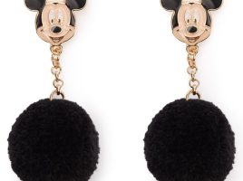 Mickey Mouse Pom Pom Earrings – Get It Here
