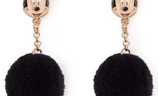 Mickey Mouse Pom Pom Earrings – Get It Here