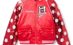 Minnie Mouse Varsity Jacket for Girls – Personalized – Buy Online Now