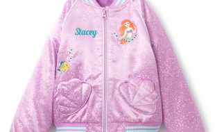 Ariel Varsity Jacket for Girls – The Little Mermaid – Personalized – Get It Here