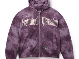 The Haunted Mansion Tie-Dye Zip Hoodie for Adults was released today