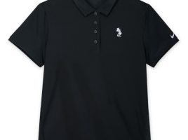Minnie Mouse Victory Performance Polo Shirt for Women by Nike Golf – Black here now
