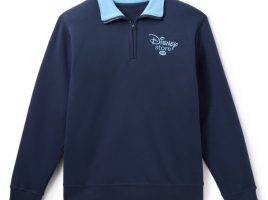Disney Store Logo 1/4 Zip Pullover for Adults – Customizable – Exclusive is now out