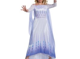 Elsa Deluxe Costume for Adults by Disguise – Frozen has hit the shelves for purchase