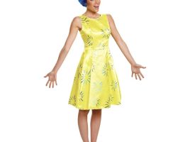 Joy Deluxe Costume for Adults by Disguise – Inside Out 2 – Buy It Today!