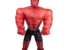 Red Hulk Inflatable Costume for Adults by Jazwares is now out