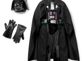 Darth Vader Costume with Lights and Sounds for Kids – Star Wars now available