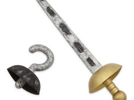 Captain Hook Costume Accessory Set for Kids – Peter Pan available online for purchase