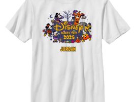 Mickey Mouse and Friends ”Disney Family Trip 2025” Halloween Vacation T-Shirt – Customized | Disney Store is available online for purchase Mickey Mouse and Friends ”Disney Family Trip 2025” Halloween Vacation T-Shirt – Customized | Disney Store is available online for purchase