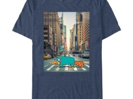 Perry the Platypus T-Shirt for Adults – Phineas and Ferb now out for purchase