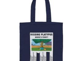 Perry the Platypus Canvas Tote – Phineas and Ferb now available