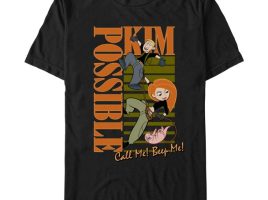 Kim Possible ”Call Me! Beep Me!” T-Shirt for Adults – Buy Online Now