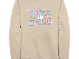 Hannah Montana ”Best of Both Worlds” Pullover Sweatshirt for Adults here now