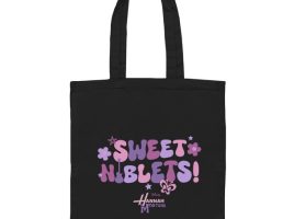 Hannah Montana ”Sweet Niblets” Canvas Tote is now out Hannah Montana ”Sweet Niblets” Canvas Tote is now out